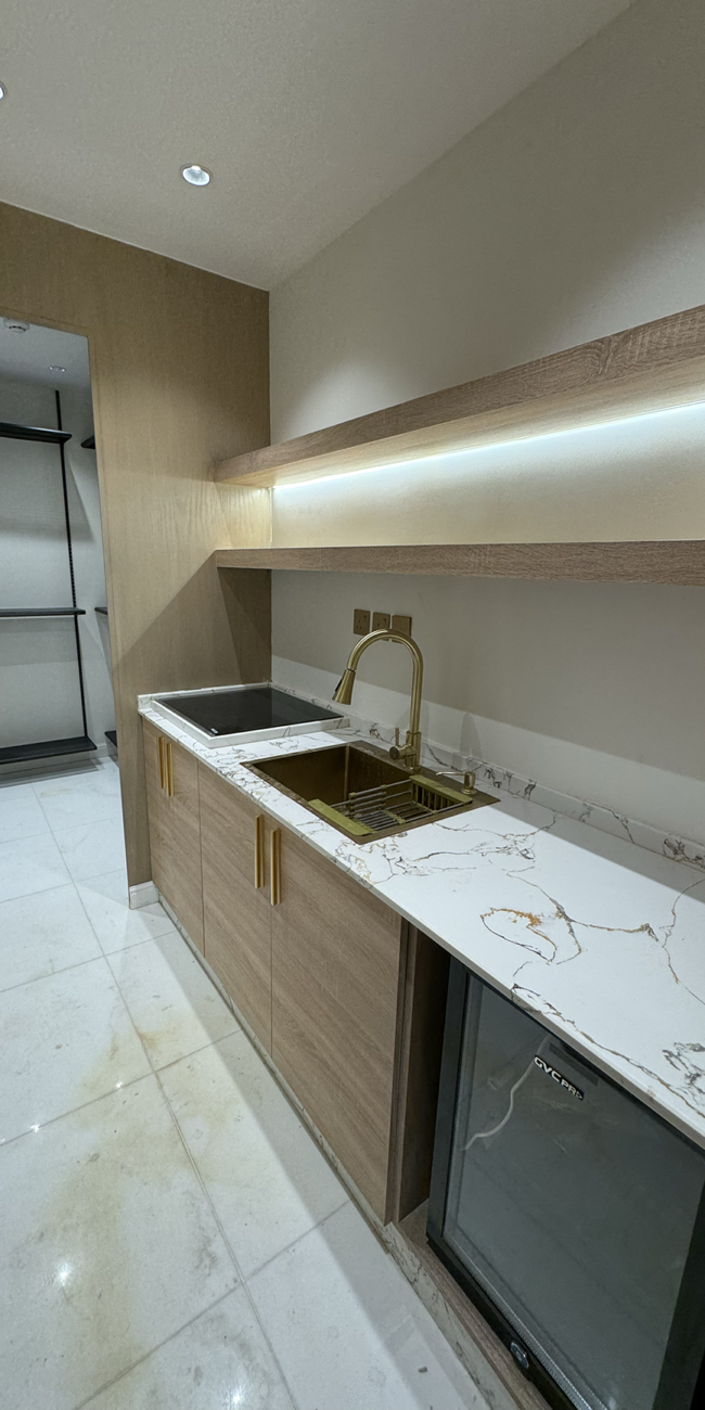 kitchen design for Ibrahim Al Qurashi Perfumes boutique