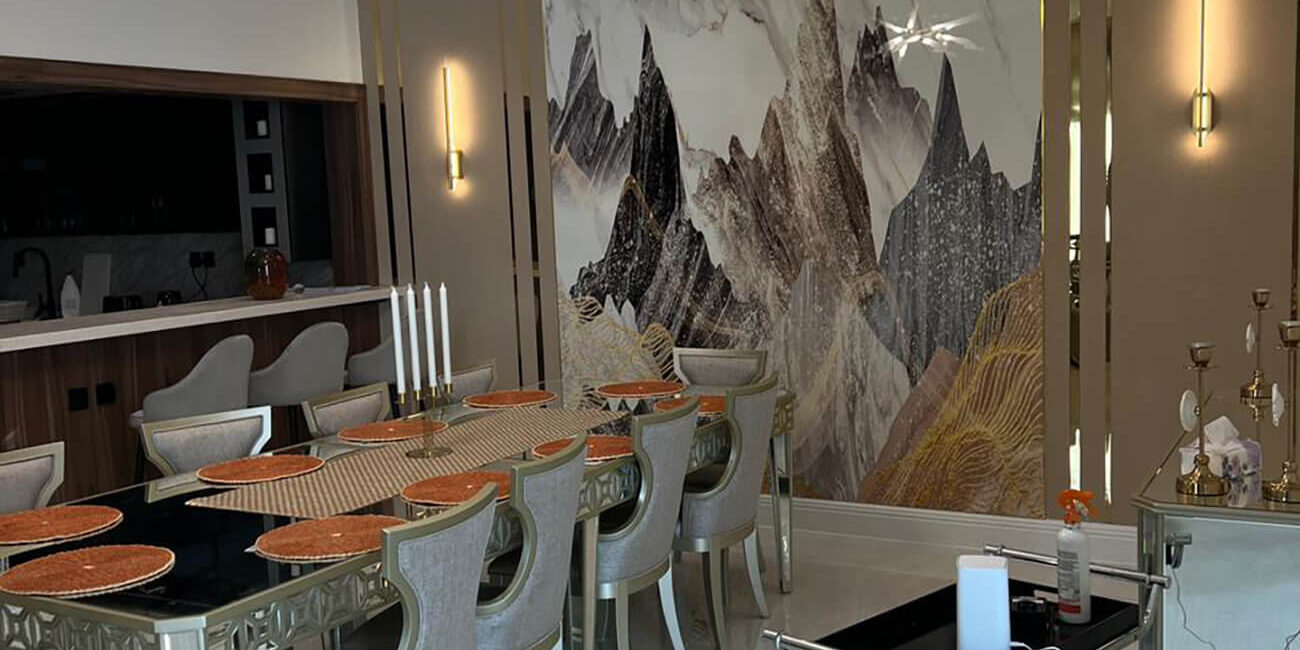 living room elegant design for a private villa by New Look