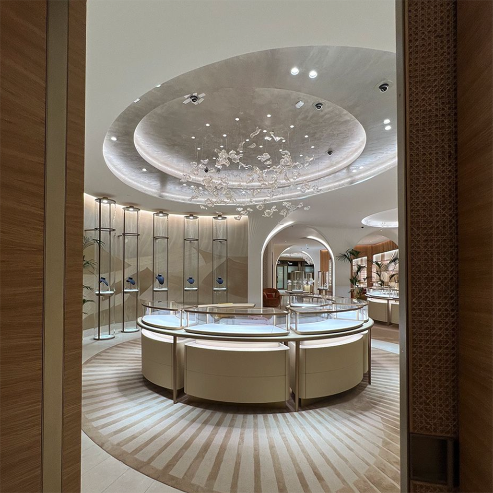 Cartier boutique design by New Look